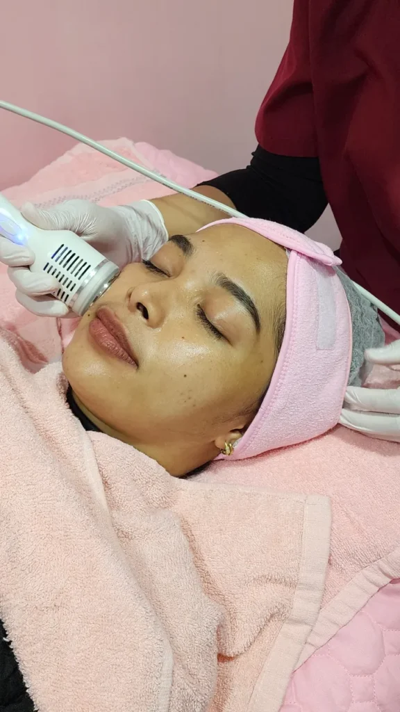 ice cool facial treatment