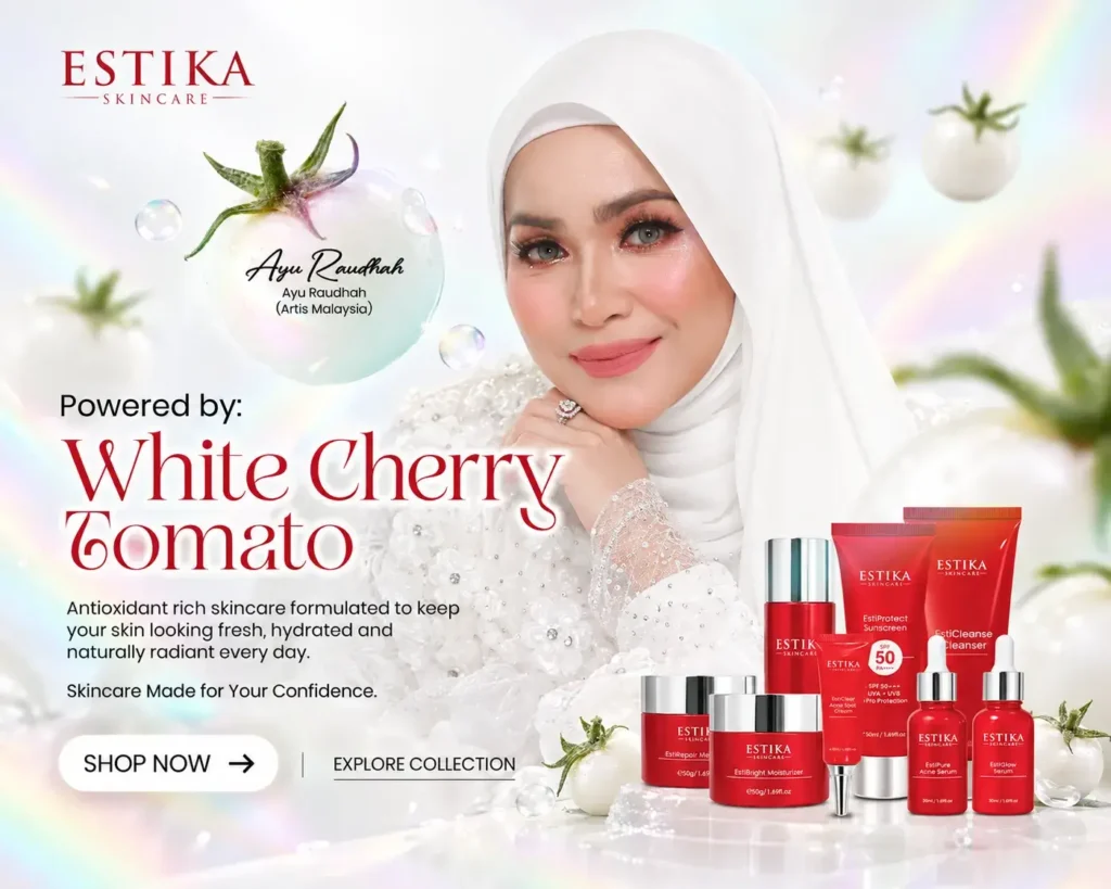 estika skincare banner