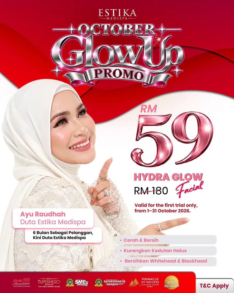 october glow up promo estika medispa