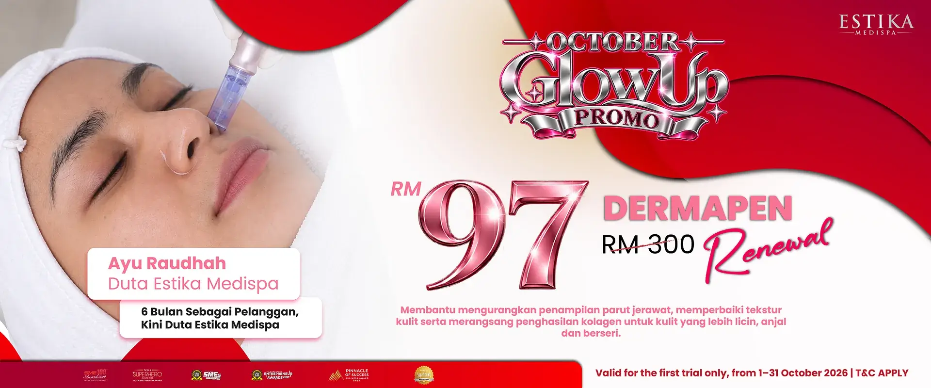 october glow up promo estika medispa