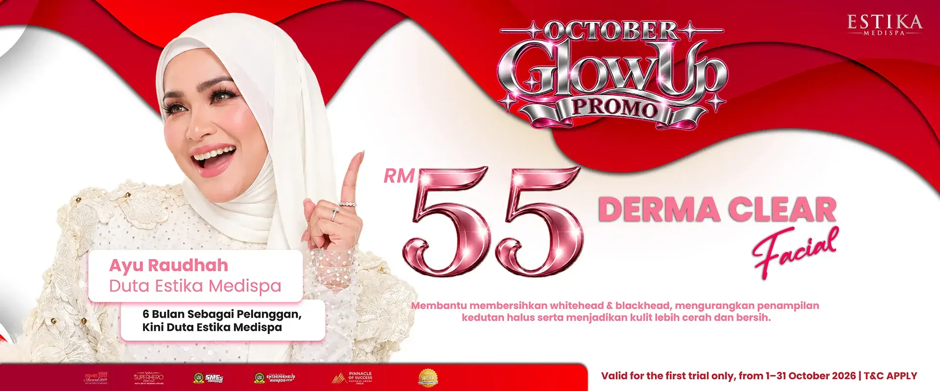 october glow up promo estika medispa
